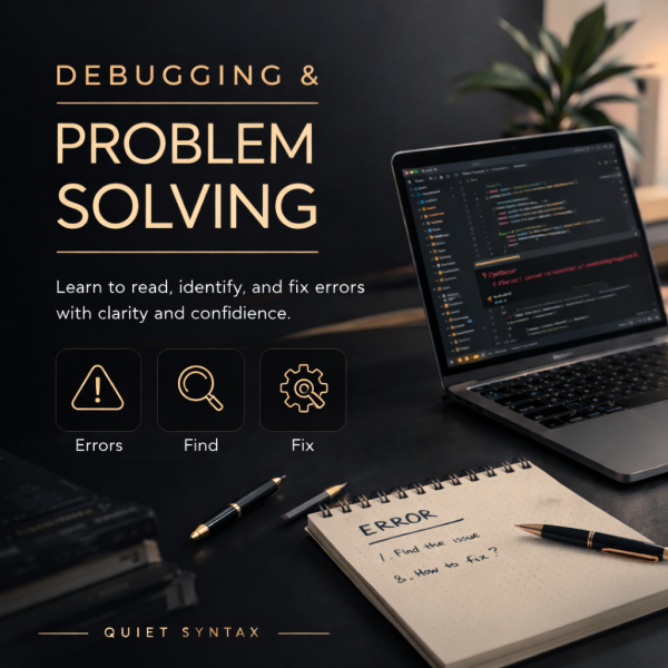 Debugging & Problem Solving